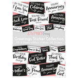 Pinky Gray - Greetings Sticker Collection