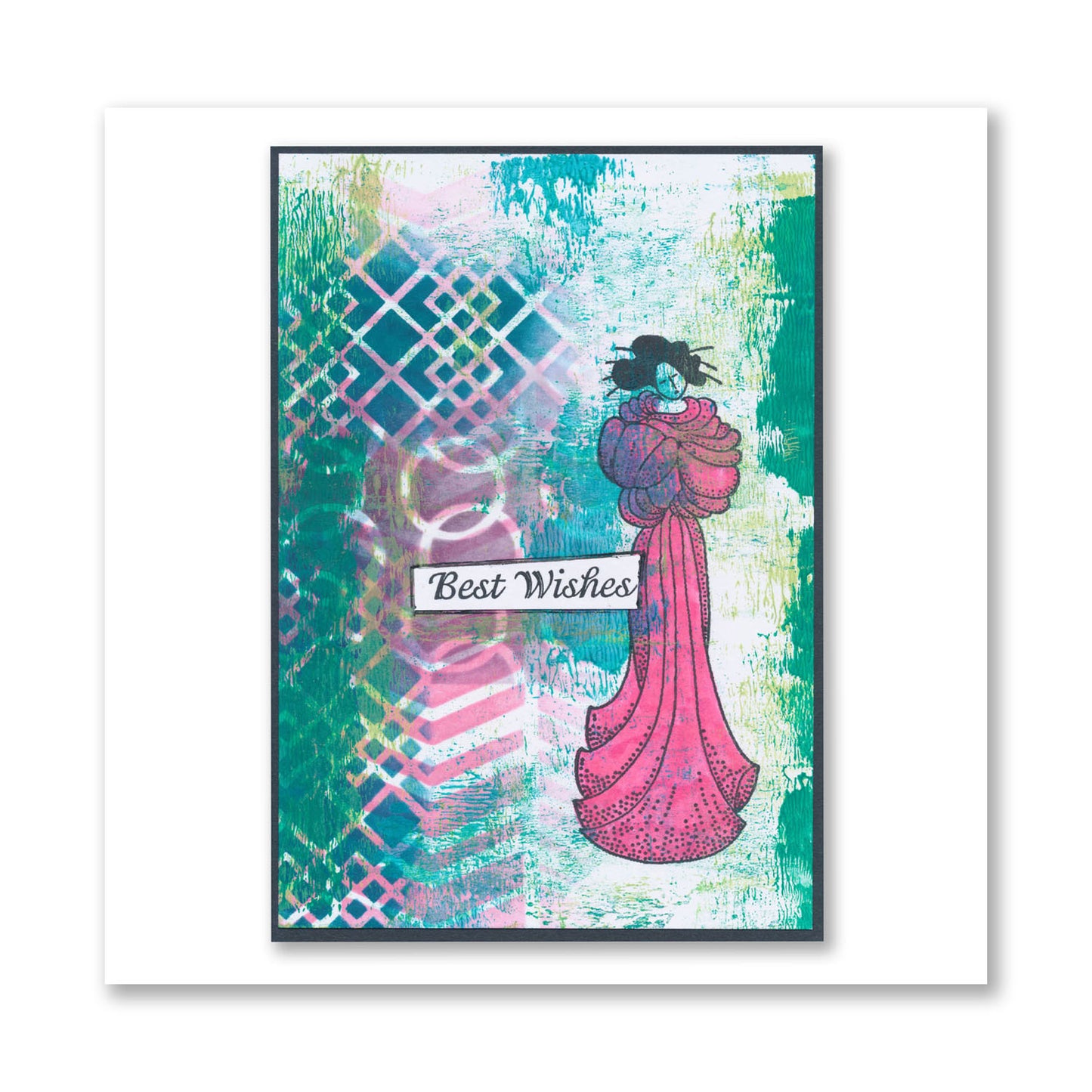 Geisha & Waterhouse A5 Stamp & Mask Set