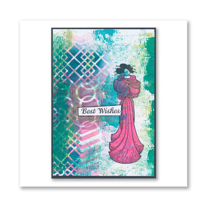 Geisha & Waterhouse A5 Stamp & Mask Set