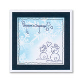 Tina's Christmas Snowmen Elements A6 Stamp Set