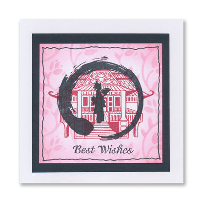 Geisha & Waterhouse A5 Stamp & Mask Set