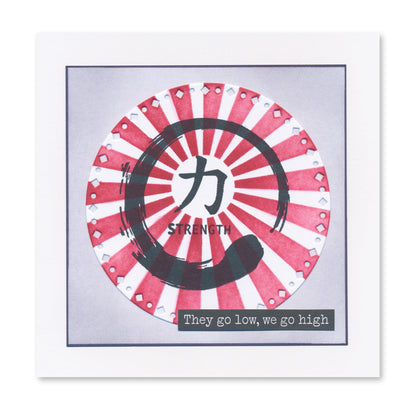 Nested Circle Diamonds & Dots Doodle Frame-its Frames & Panels Die Set