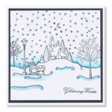 Linda's Glistening Winter - Christmas Compendium A6 Stamp Set