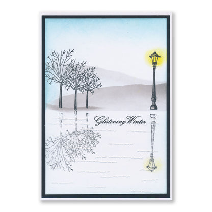 Linda's Glistening Winter - Christmas Compendium A6 Stamp Set