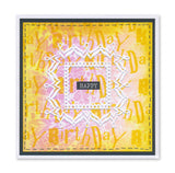 Mini Mandala Squares Clarity Fresh Cut Die Collection