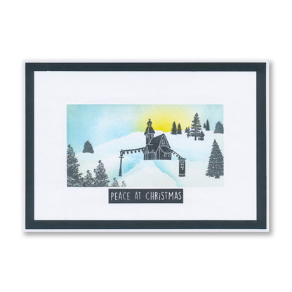 Mega Build a Landscape - Christmas A5 Stamp Set