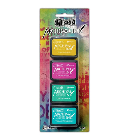 Dylusions Mini Archival Ink Pads Kit 3 - Pure Sunshine (PRE ORDER)