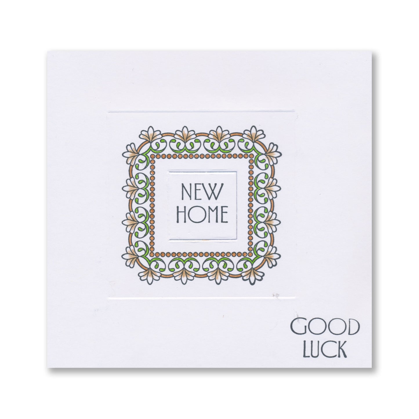 Art Deco Square Frames A5 Square Stamp Set