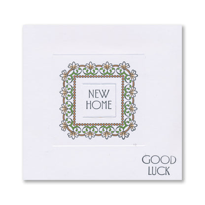 Art Deco Square Frames A5 Square Stamp Set