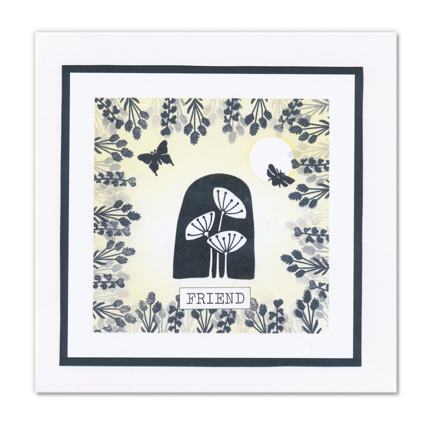 Barbara's Woodland Art Blocks A6 Square Stamp & Embedders Collection