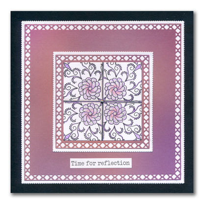 Linda's Christmas Treasures Advent A4 Stamp Set