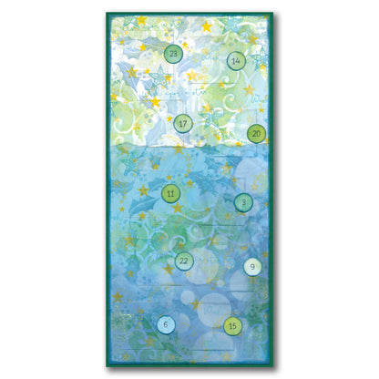 Linda's Christmas Treasures Advent A4 Stamp Set