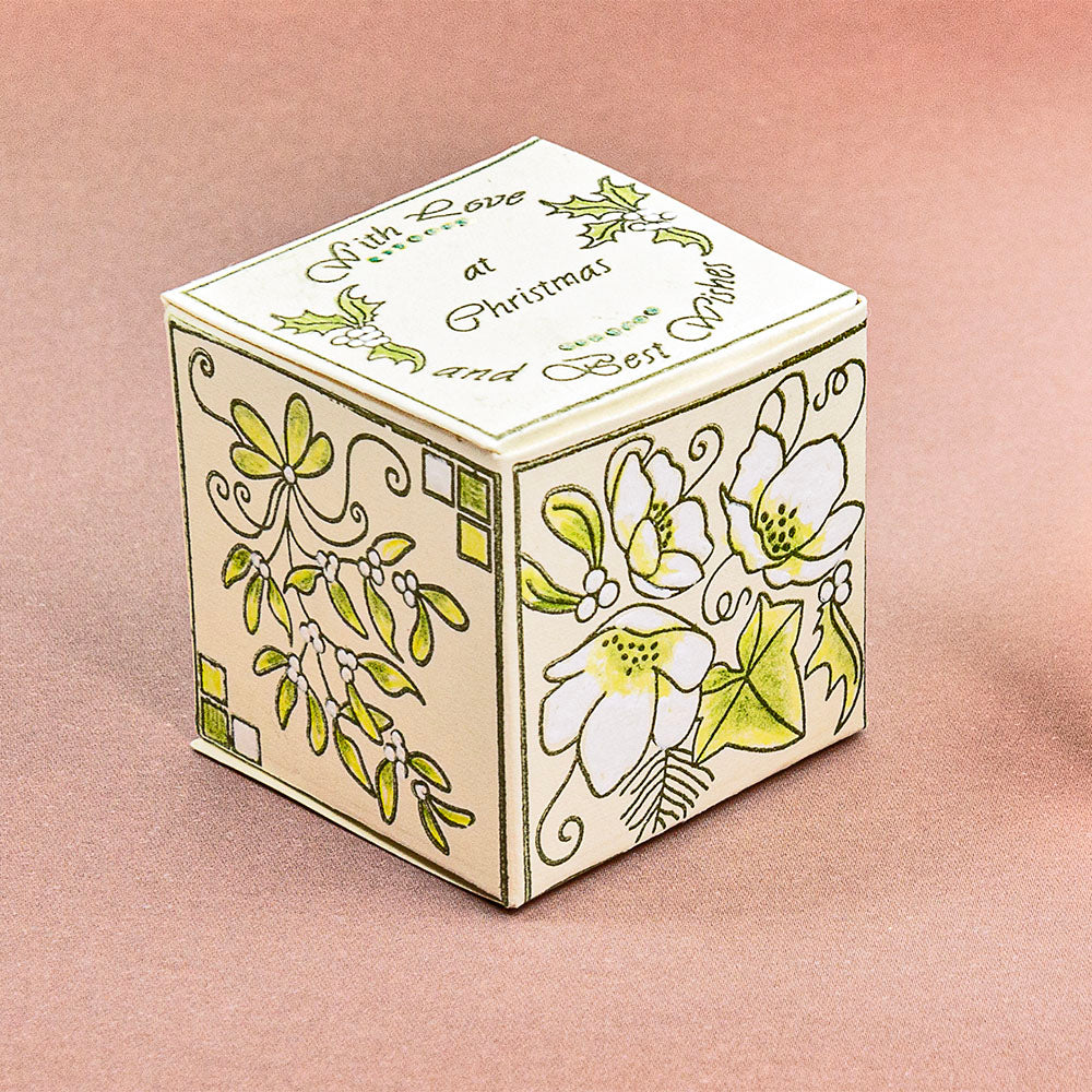 Linda's Christmas Treasures Advent A4 Stamp Set