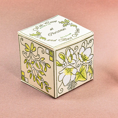 Linda's Christmas Treasures Advent A4 Stamp Set