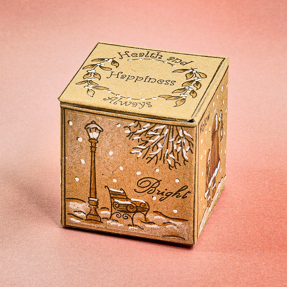 Linda's Christmas Treasures Advent A4 Stamp Set