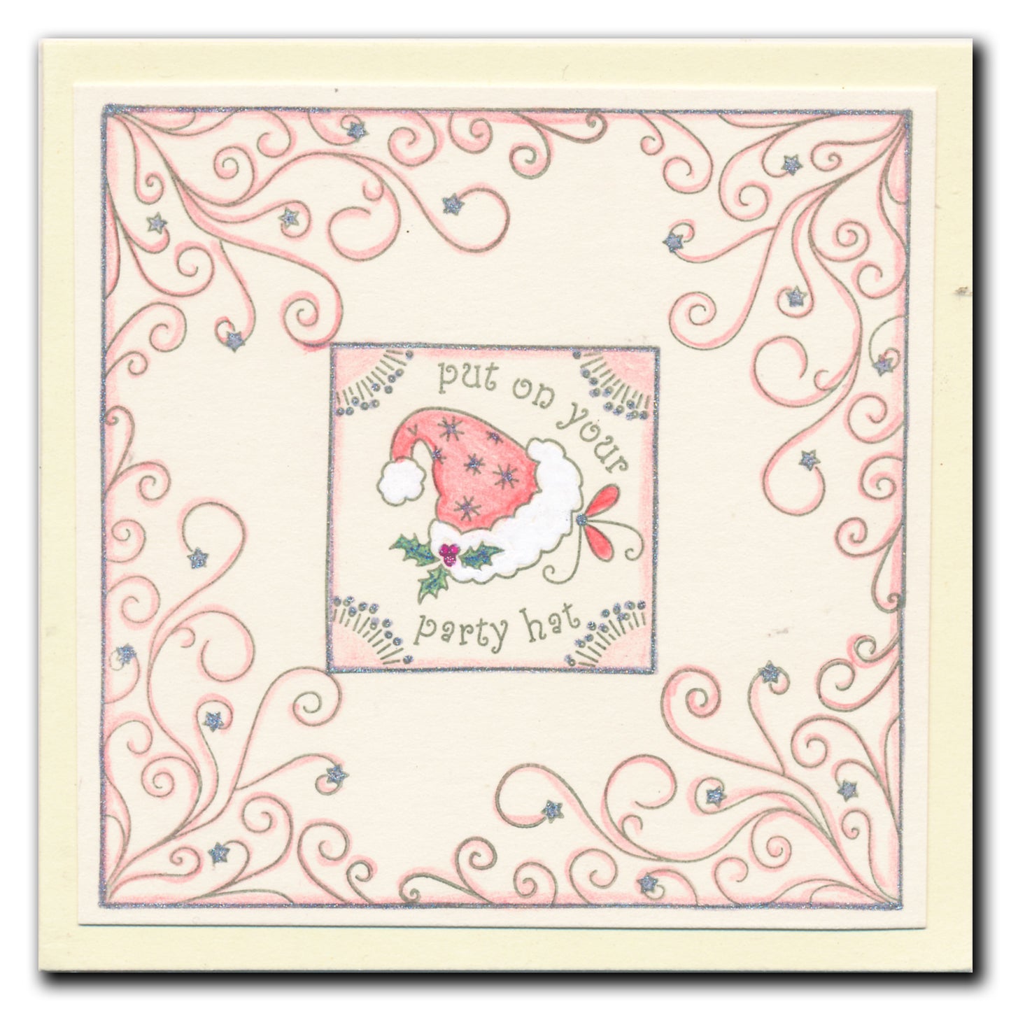 Linda's Christmas Treasures Advent A4 Stamp Set