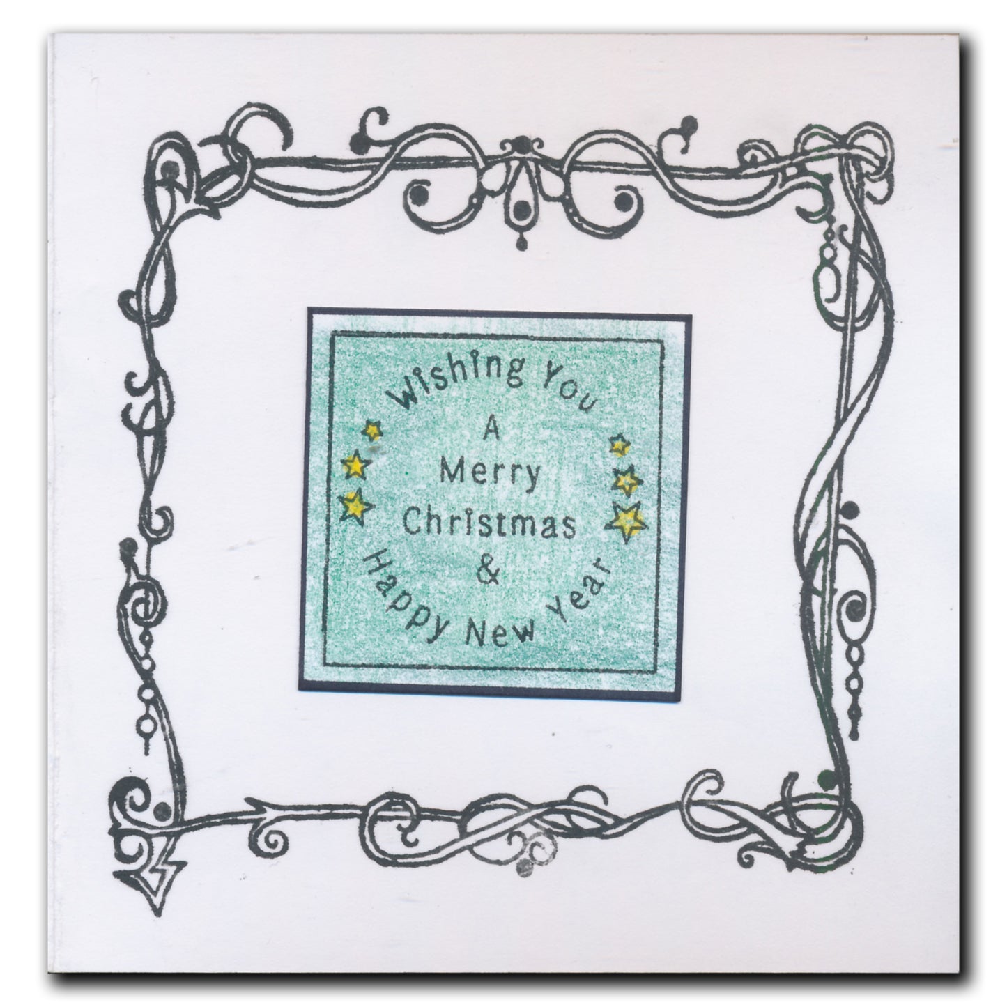 Linda's Christmas Treasures Advent A4 Stamp Set