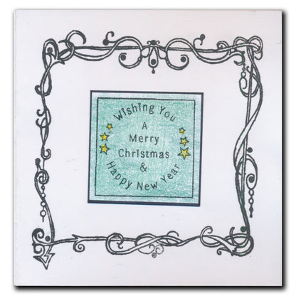 Linda's Christmas Treasures Advent A4 Stamp Set