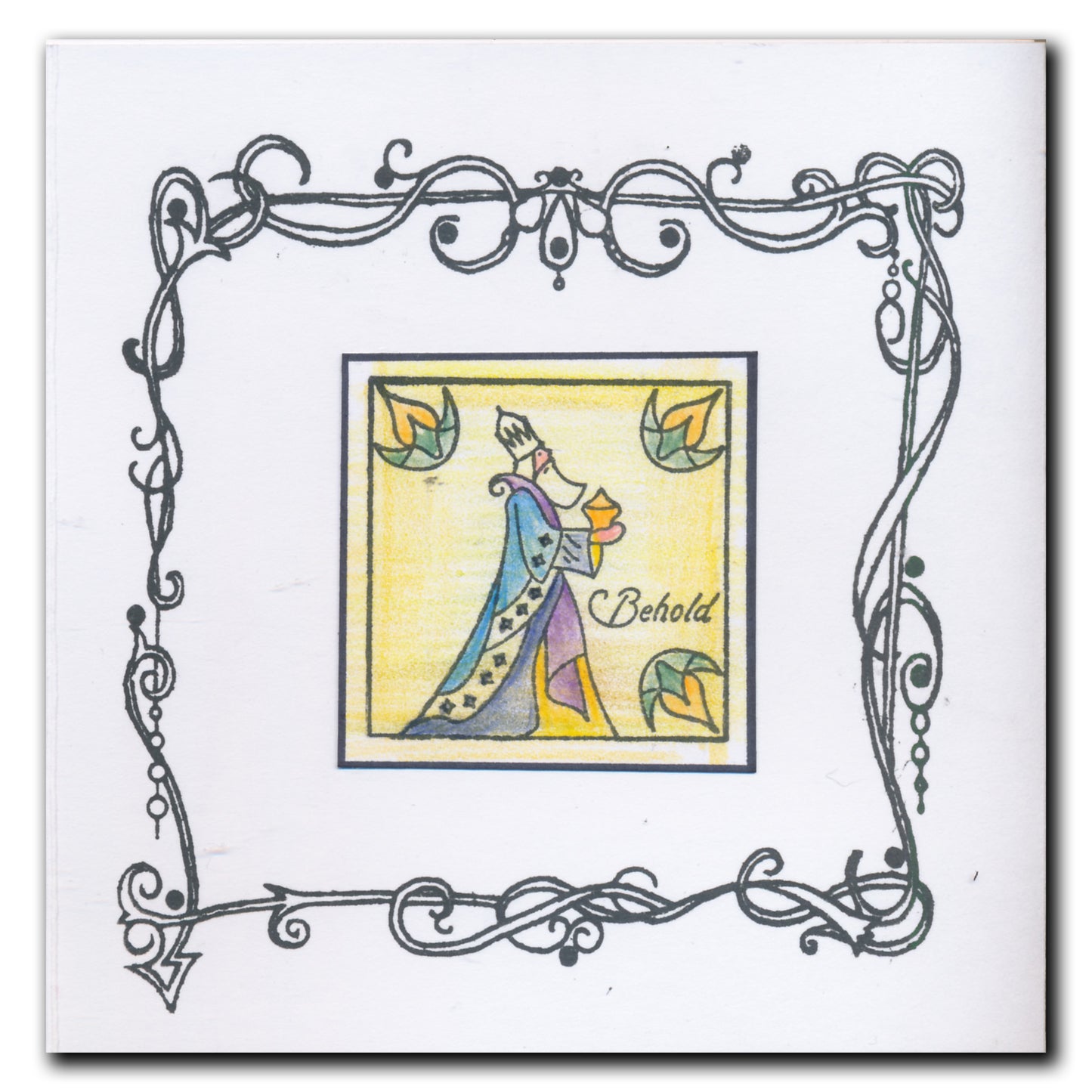 Linda's Christmas Treasures Advent A4 Stamp Set