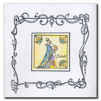 Linda's Christmas Treasures Advent A4 Stamp Set