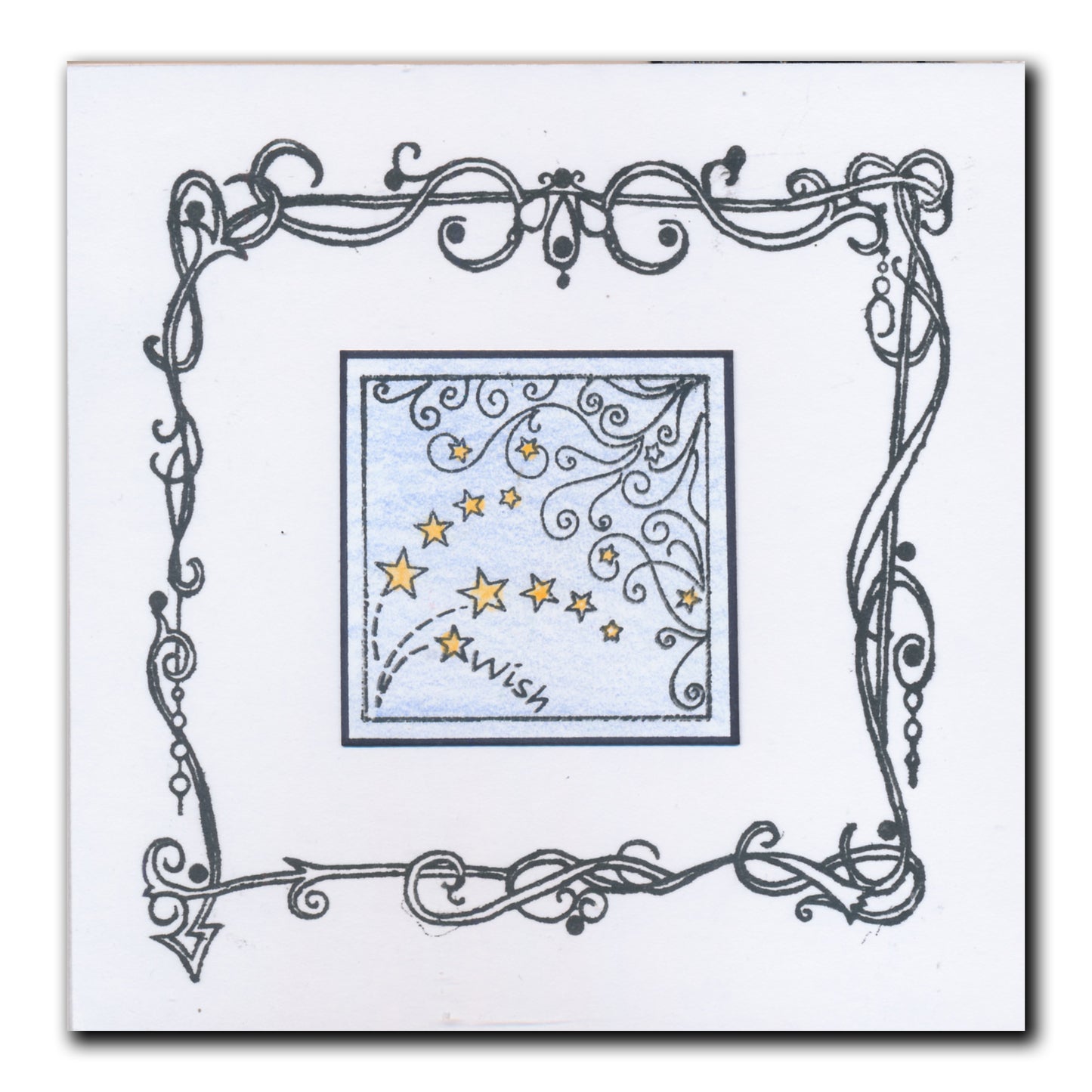 Linda's Christmas Treasures Advent A4 Stamp Set