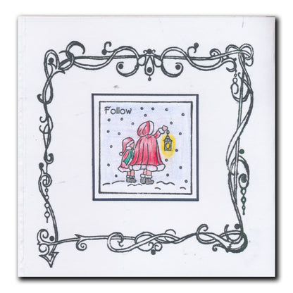 Linda's Christmas Treasures Advent A4 Stamp Set