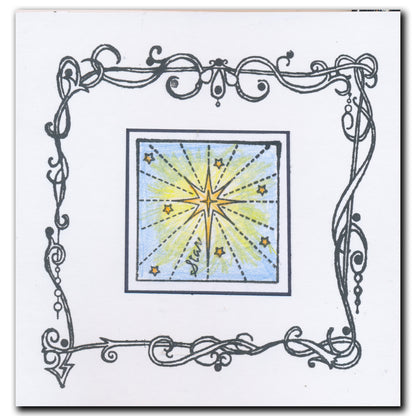 Linda's Christmas Treasures Advent A4 Stamp Set