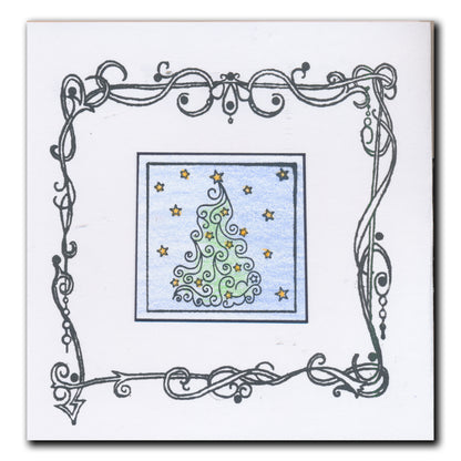 Linda's Christmas Treasures Advent A4 Stamp Set