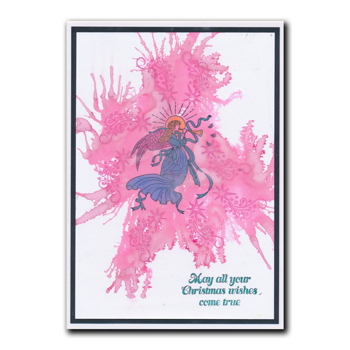 Linda's Christmas Angels - Christmas Compendium A6 Stamp Set