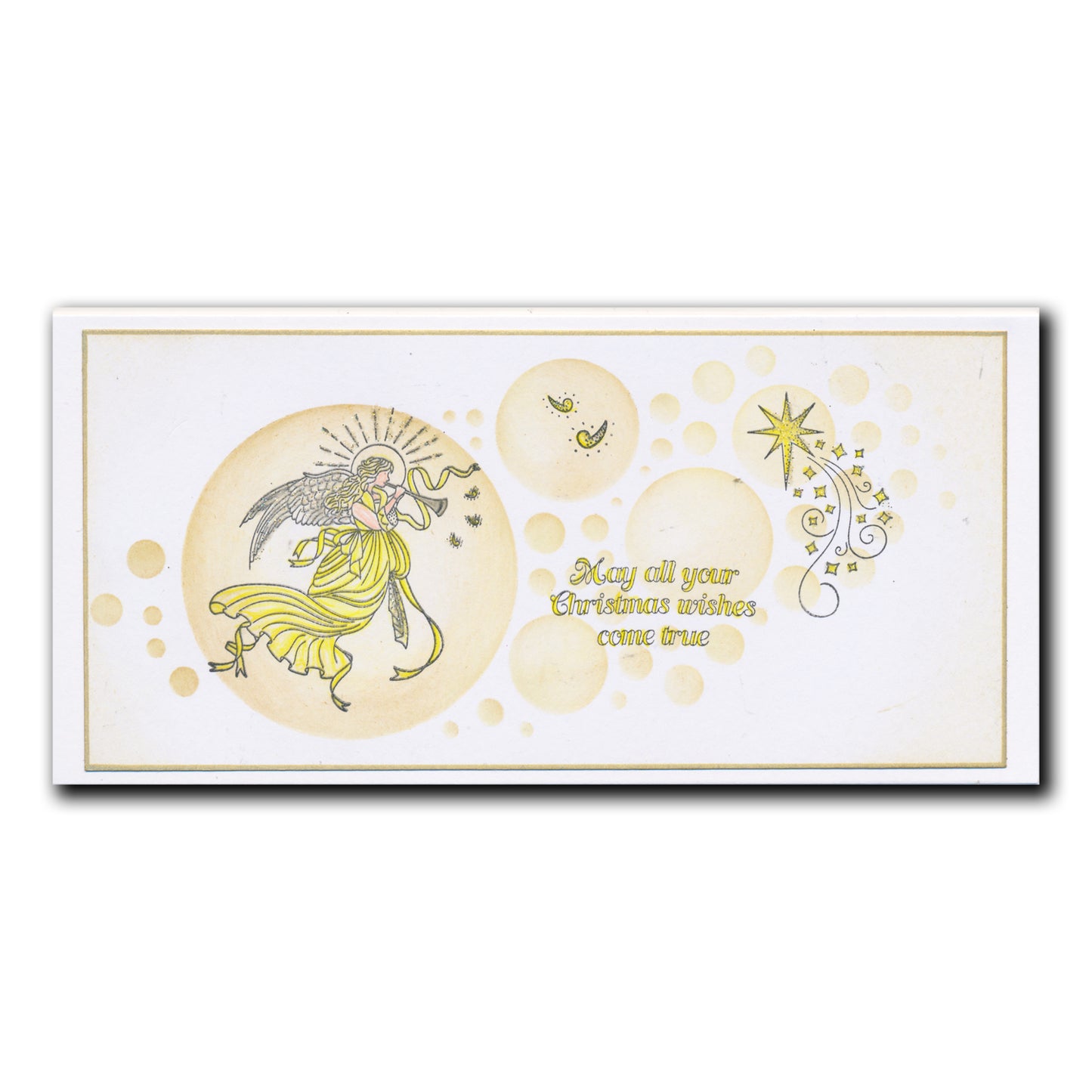 Linda's Christmas Angels - Christmas Compendium A6 Stamp Set