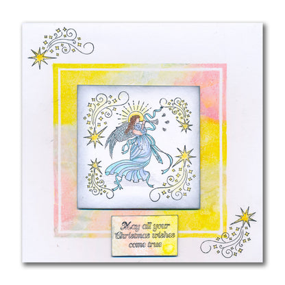 Linda's Christmas Angels - Christmas Compendium A6 Stamp Set