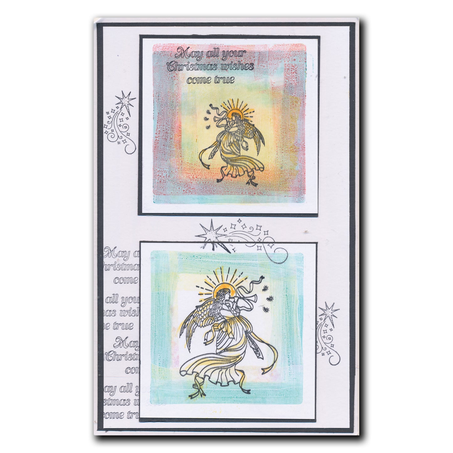 Linda's Christmas Angels - Christmas Compendium A6 Stamp Set