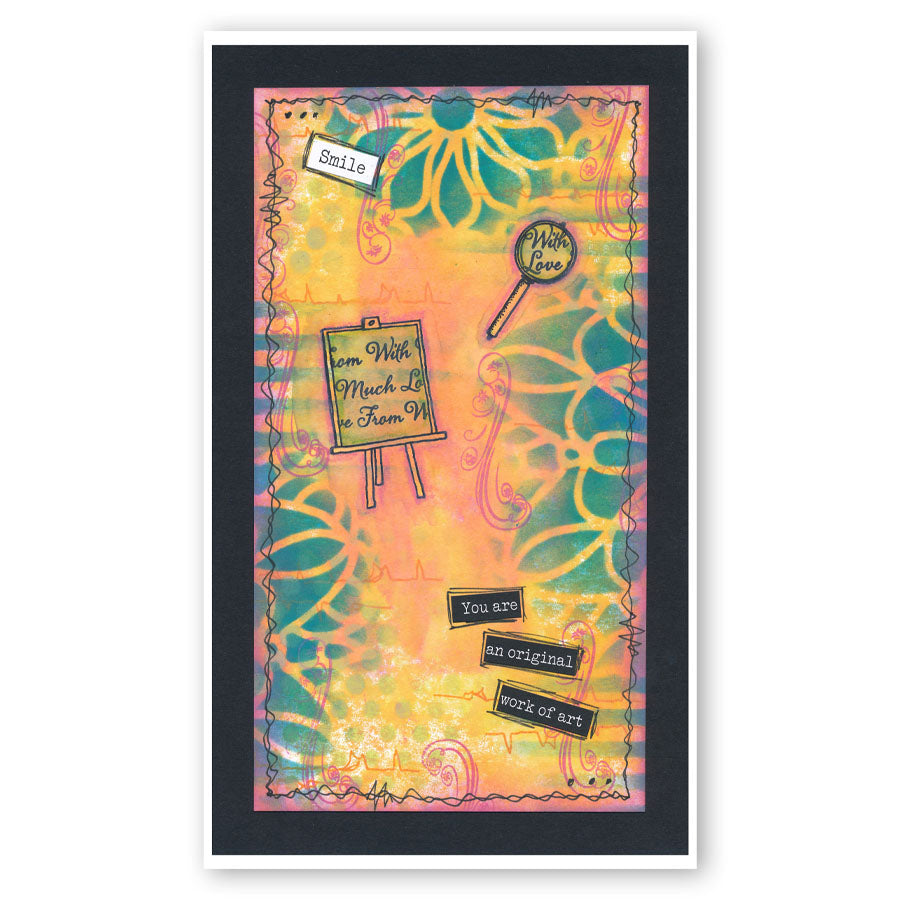 Mini Hobbies A5 Square Stamp Collection