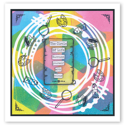 Mini Hobbies A5 Square Stamp Collection