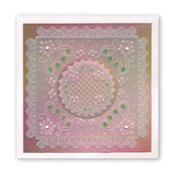 Tina’s Circles & Squares Parchlets A6 Square Groovi Plate Collection