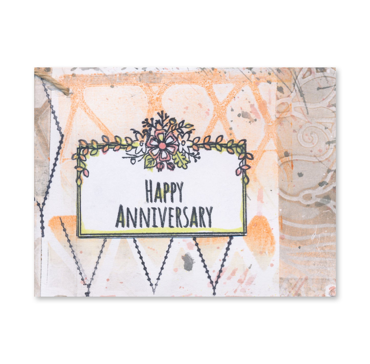 KISS by Clarity - Autumn Tags & Frames A6 Stamp Set