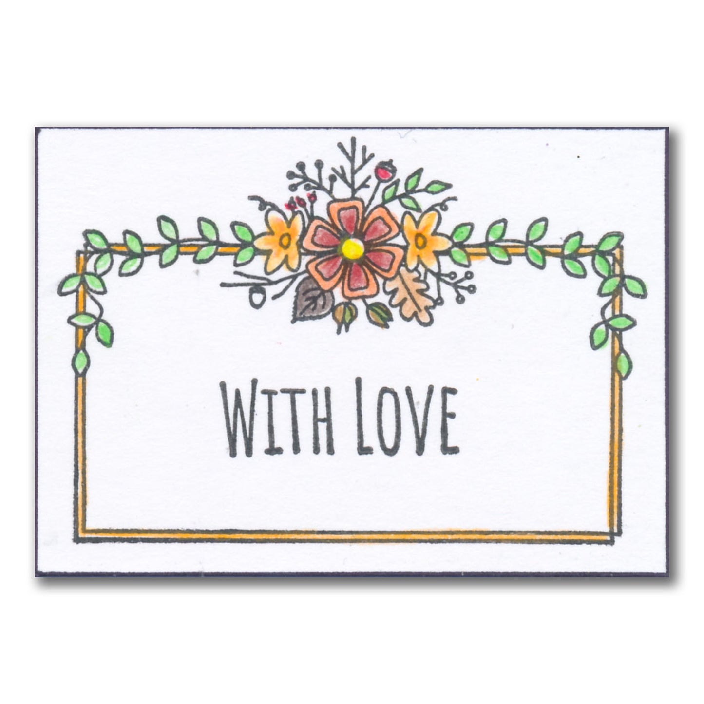 KISS by Clarity - Seasonal Tags & Frames Stamp & Stencil Collection