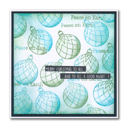 Linda's Trio of Baubles - Christmas Compendium A6 Stamp Set