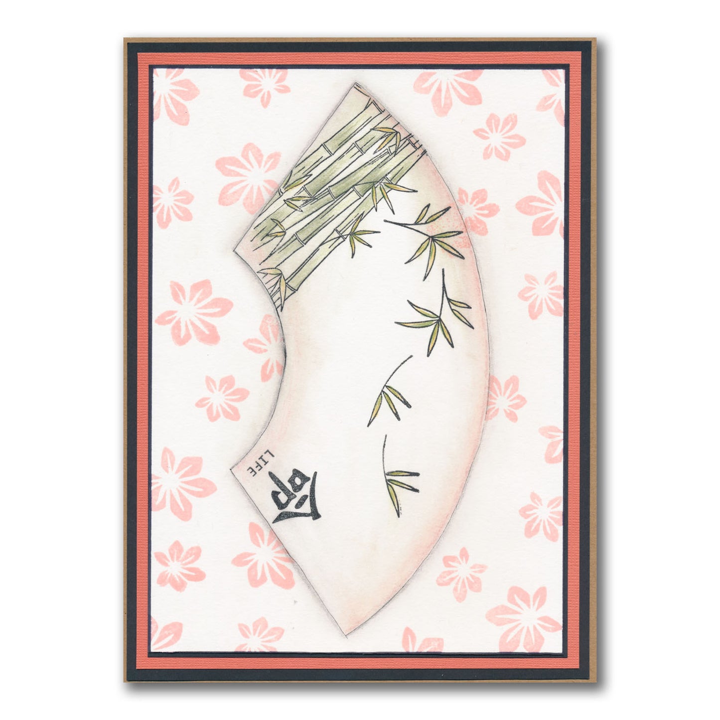 Bamboo - Two Way Overlay A5 Stamp Set