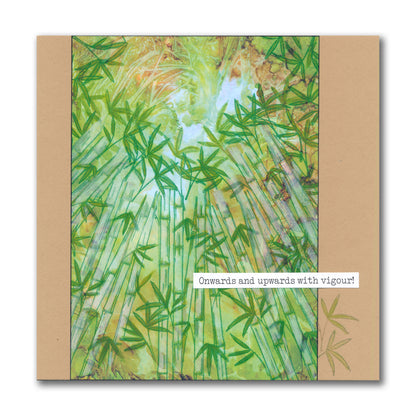 Bamboo - Two Way Overlay A5 Stamp Set