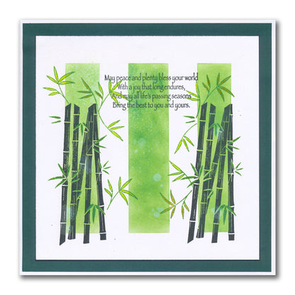 Bamboo - Two Way Overlay A5 Stamp Set