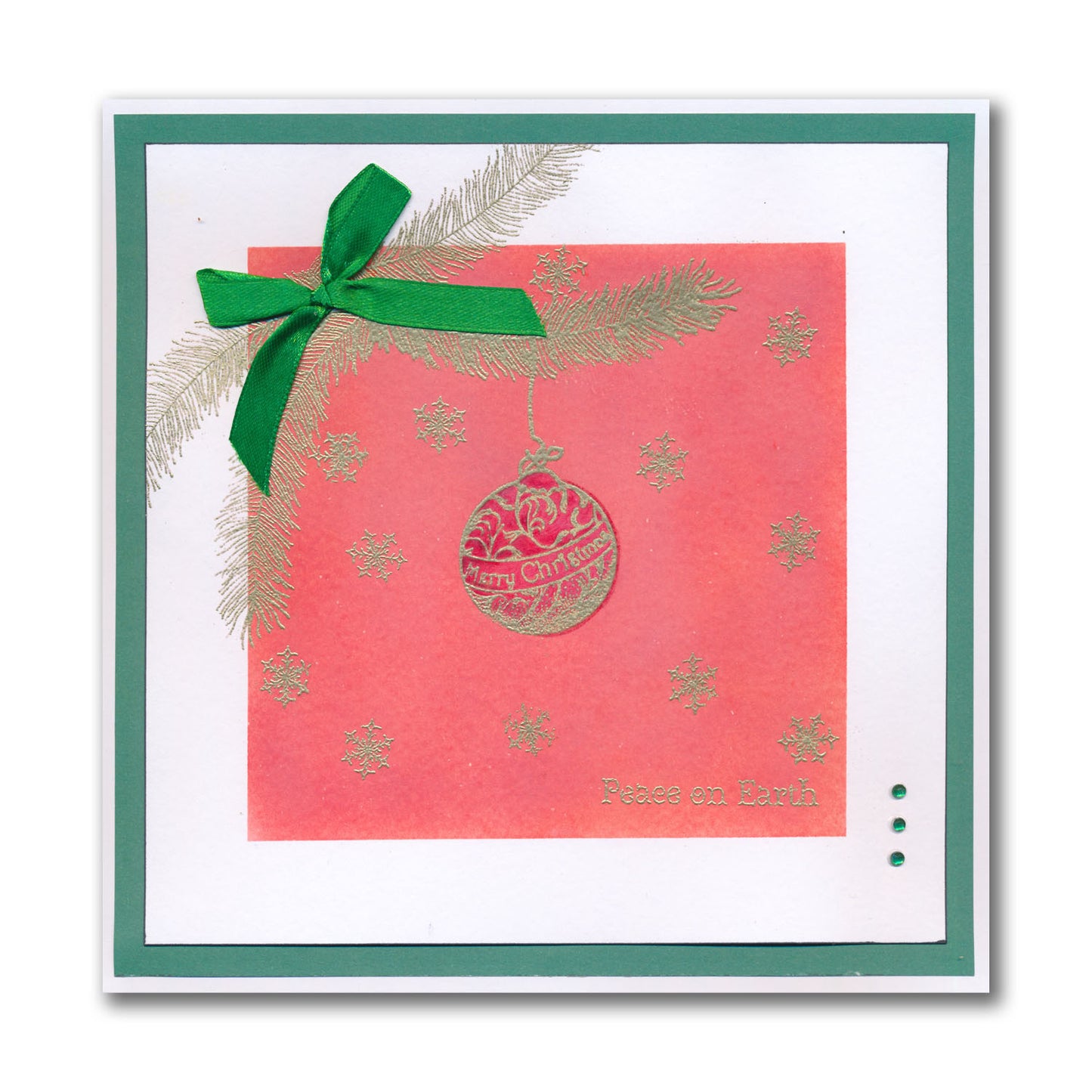 Linda's Trio of Baubles - Christmas Compendium A6 Stamp Set
