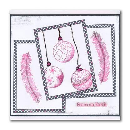 Linda's Christmas Compendium - Part 3 A6 Stamp Collection