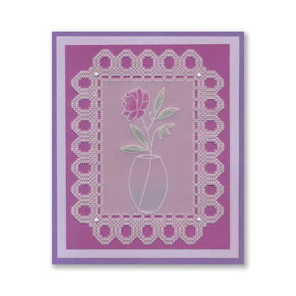 Barbara's Big Blooms Midi Groovi Plate Collection