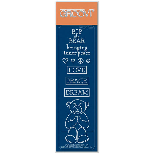 BIP the Bear Characters Groovi Spacer Plate