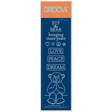 BIP the Bear Characters Groovi Spacer Plate