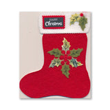 Felt by Clarity - Funky Christmas Tree Mixed Set - 6" x 6" Adhesive Backed Felt x6