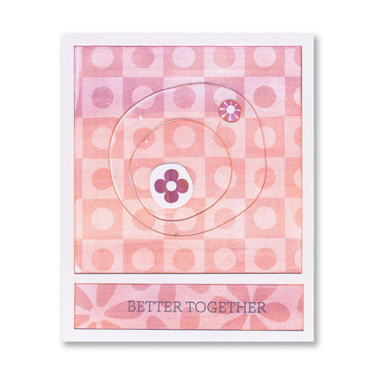 SHAC Retro Family Stamp, Mask & Collage Paper Complete Collection