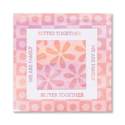 SHAC Retro Family Stamp, Mask & Collage Paper Complete Collection