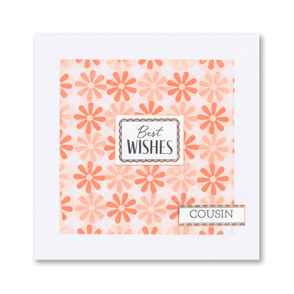 SHAC Retro Family Stamp, Mask & Collage Paper Complete Collection